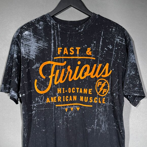 Fast And Furious By Affliction Hi-Octane American Muscle T Shirt Size L - Picture 3 of 12